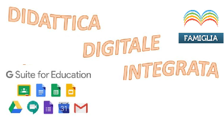 Icona con loghi della Gsuite e di Argo Famiglia