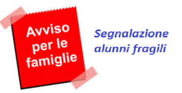logo avviso famiglie avviso famiglie, segnalazione alunni fragili